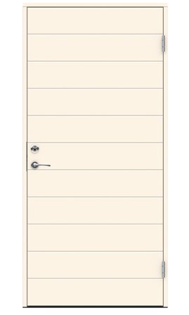 Swedoor Ganges Ytterdörr vit (S 0502-Y) 1980x888 mm, Dörrar