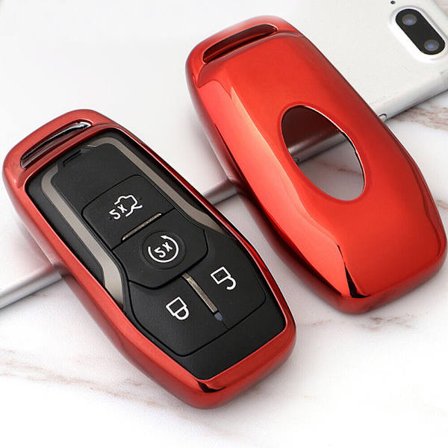 Mjukt TPU-fodral för fjärrnyckel till Ford F-150 Explorer Linco