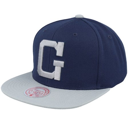 Mitchell & Ness - College Bleu snapback Casquette - Georgetown Hoyas Team 2 Tone 2.0 Navy/Grey Snapback @ Hatstore
