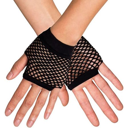 Mustat verkkohanskat, yksi koko naisille