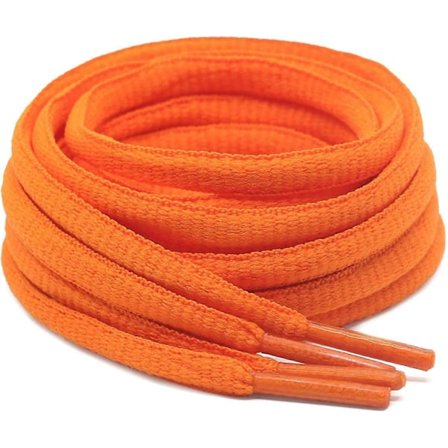 2 par ovale skolisser 42 farger halvt runde 1/4" atletiske skolisser for sport/løpesko skolisser