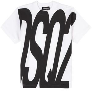 Kids - Dsquared2 White Logo T-Shirt 10 Years - Tops - 10 years - White - Junge