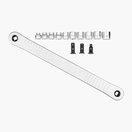Vinkelförlängare med hylsor