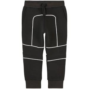 Kids - Dsquared2 Black Logo Trackpants - Bottoms - 14 years - Black