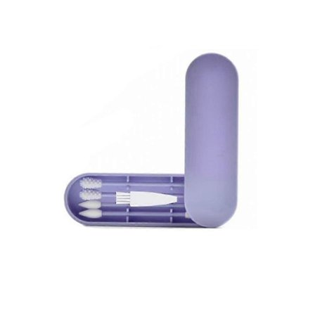 Dubbla Silikonbomullsstavar med Bärfodral, Makeup