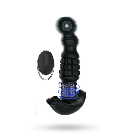 Zenn Anal Pleasure Rotating P-Spot Vibrator - Vuxen.dk: For ham
