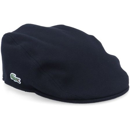 Lacoste - Svart flatcap Keps - Black Flat Cap @ Hatstore
