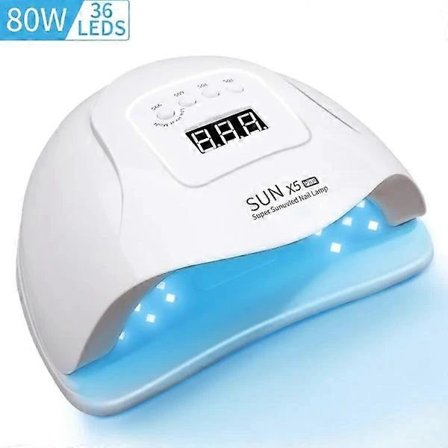 16W UV LED-lamppu kynsitaiteeseen Kuivauslamppu Mini Kannettava Lila Laivastonsininen