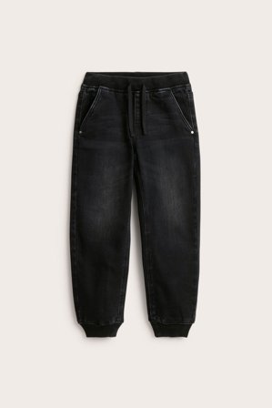 Kappahl | Relaxed jeans jogger denim | Svart denim