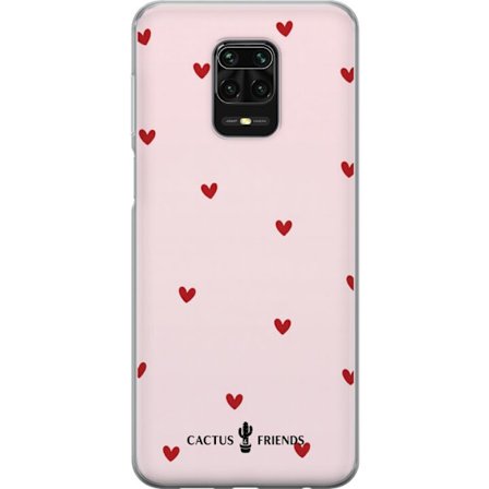 Yhteensopiva Puhelinkuori Xiaomi Xiaomi Redmi Note 9S Cactus and Friends – HeartSprinkle