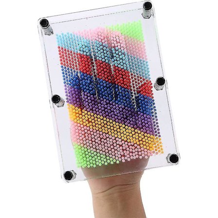 Regnbue håndavtrykk håndform skulpturbrett leker kontor hjem