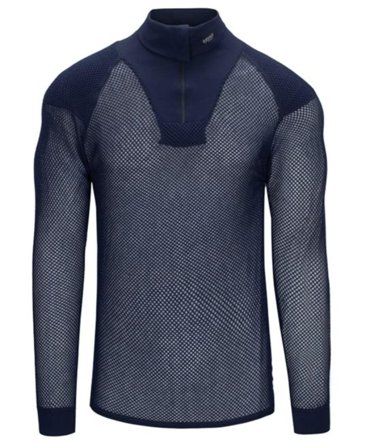 Brynje Super Thermo Zip Polo w/inlay Navy