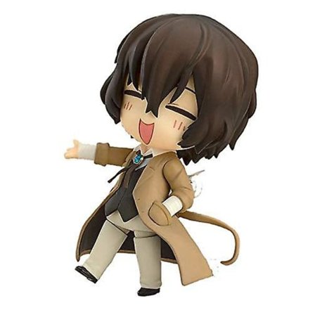 Dazai Osamu Bungo Stray Dogs PVC Actionfigurer Karaktermodell Samleobjekt Statue Toys Desktop Ornamenter Fa
