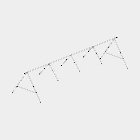 A-frame NOCK Täckskär, 9 meter + tas