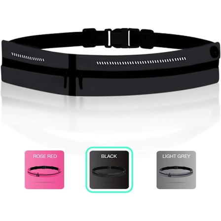 Løpebelte for kvinner, løpebelte for menn med justerbar