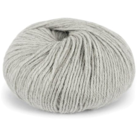 Du Store Alpakka Garn Sterk Lys-Grå-Melert 841, 50g