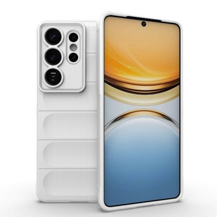 Mobilskal till Samsung Galaxy S26 Ultra Anti-Drop Mjuk TPU - Vit