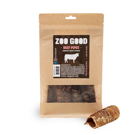 ZOO GOOD - Luftstrupe 5-pack - Hund - Hundegodbiter & tyggebein - Tyggeruller & tyggepinner - ZOO.no