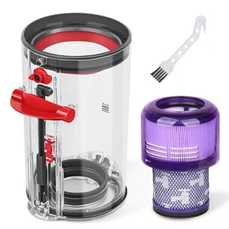 Korvaava pölysäiliö ja suodatin V11 V15 SV14 SV15 SV22 -imurin lisävaruste pölynkeräys B