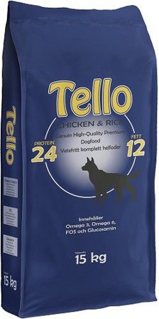 Tello Chicken & Rice 15 kg