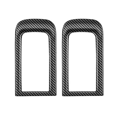 För Toyota Mittre Raden Säten Vatten Kopphållare Trim, Kolfiber