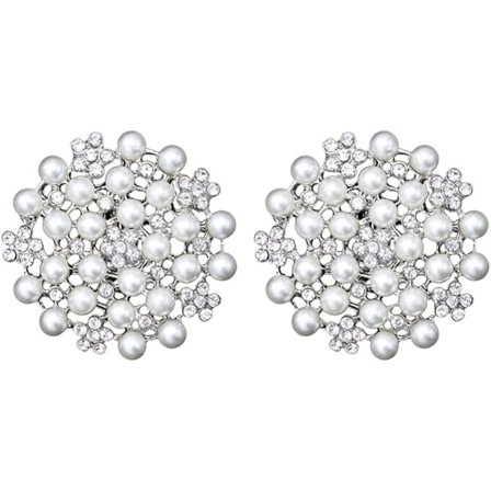 Krystall skospenne, strass skoklips, DIY sko dekorasjonstilbehør