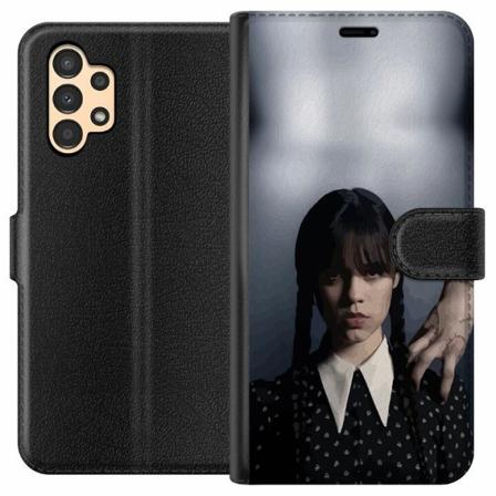 Samsung Galaxy A13 Plånboksfodral Wednesday Addams