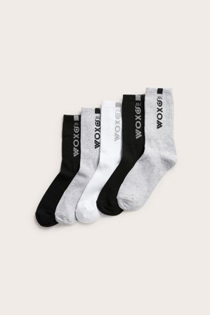 Kappahl | 5-pk. sokker | Lysegrå