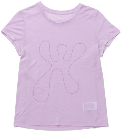 Houdini Tree Message Tee naisten t-paita, liila