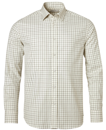 Chevalier Luton Shooting Fit Shirt Men Hunter Green Tattersall