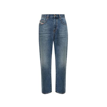 Diesel, 2020 D-Viker jeans Blauw, Heren, Maat:W30 L30,Patches