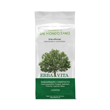 Erba Vita Rabarbaro Composto Tisane 100g