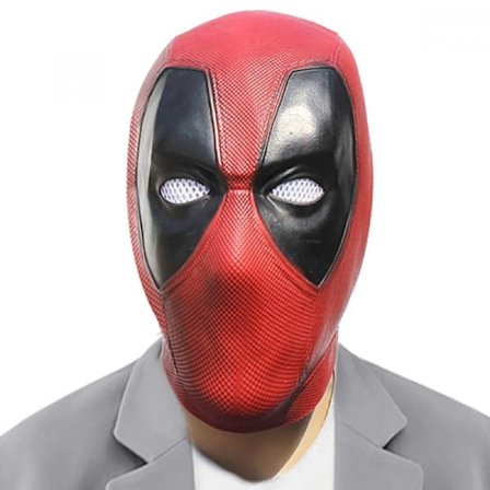 Deadpool Cosplay Maske Wade Winston Wilson Latex Myk Film Morsom Voksen Fest Deadpool Masker Halloween Kostyme Rekvisitter Én Størrelse
