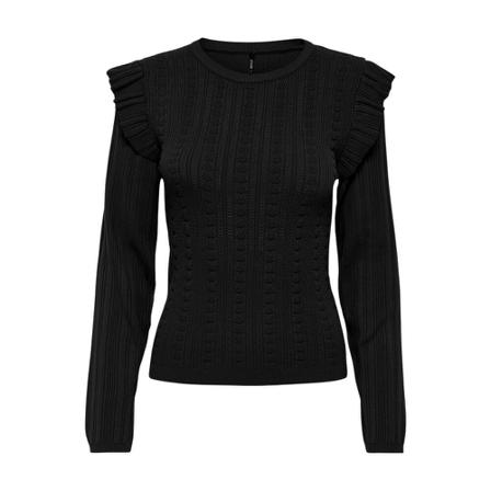 Only, Pullover Zwart, Dames, Maat:L