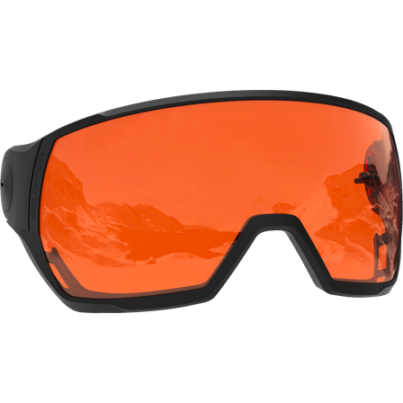 Salomon - Repuestos para cascos Cascos Pioneer/icon Std T.orange Lens - Black
