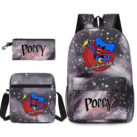 Poppy Play Time High School Ryggsäck Starry Grey F2