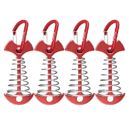 4kpl Siksak-telttakiiloja Telttakiiloja Lattia Maapiikki Hakku Telttailutarvikkeet