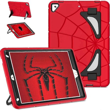 Barnfodral för iPad 9:e generationen, iPad 8:e / 7:e generationens fodral, för iPad 10.2 fodral med robusta stativ, kraftigt stötsäkert iPad 10.2 