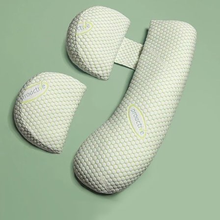 Graviditetspude Side Sovende Pude Graviditetspude med Aftageligt Bomuldsbetræk