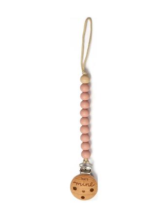 Pacifier Strap Light Plum Baby & Maternity Pacifiers & Accessories Pacifier Clips Rosa That's Mine