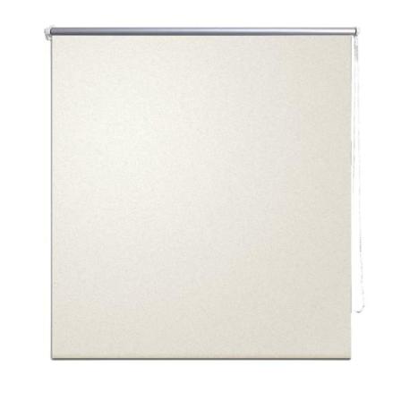 Vidaxl Rullgardin För Mörkläggning 160 X 230 Cm Benvit Vit