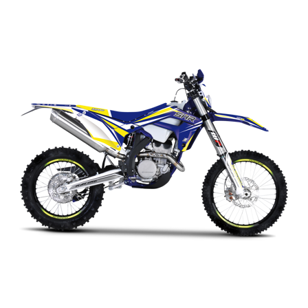 Zestaw Naklejek Blackbird Dream 4 + Poszycie Kanapy - Sherco 250 SEF-R 2017-2024