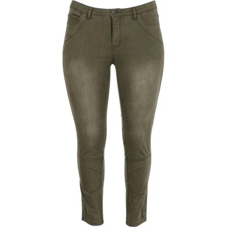 Adia Randy - Camouflage Grøn, Dame Skinny Jeans, Størrelse: 2XL