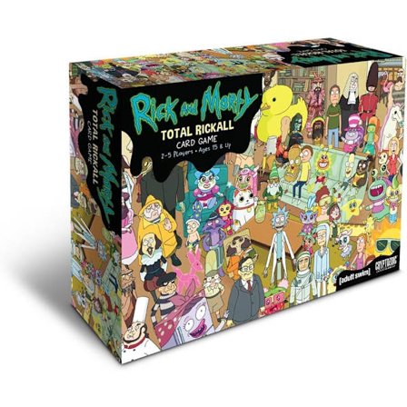Rick and Morty Total Rickall Kooperativt Kortspill