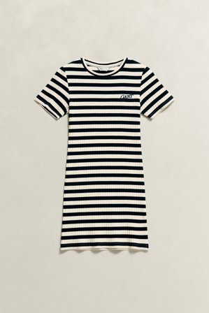 GANT Teenager Teen Girls Kleid mit Streifen (176) Marineblau