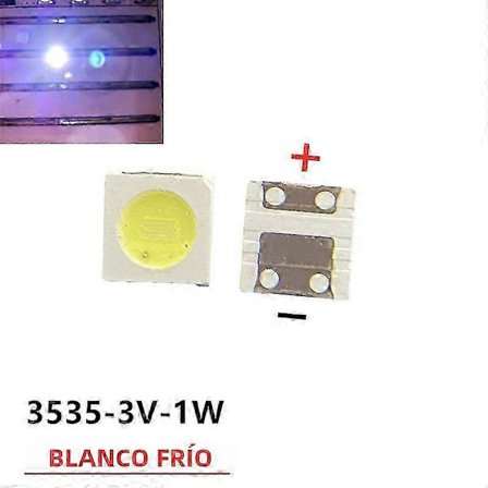 2025 LED Bakgrundsbelysningskit för LG TV LED 50-100st 2835 3030 3535 3V 6V 1W 3W LCD Reparation Kallvit Elektronisk LED