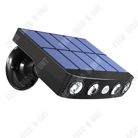 Solarlampe - TD - Udendørs - Bevægelsesdetektor - Vandtæt IP65 - LED 4W