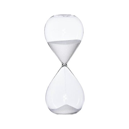 5/30/60 Minutter Ro Sand Timer Personlighed Glas Timeglas Ornamenter Nyhed Tidsstyringsværktøj