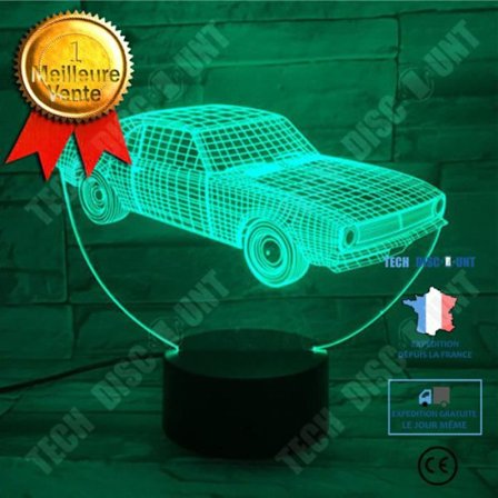 TD 3D Colorful Touch Night Light MO-92