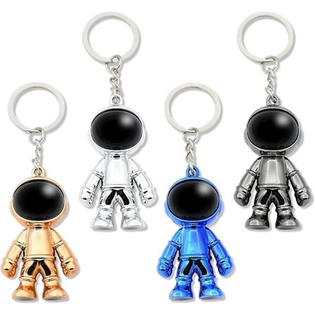 Kreativ Rymdfarkost Nyckelring Kedja Ring För Kontor Ryggsäck Handväska Charm Nyckelringar Coola Presenter För Män
